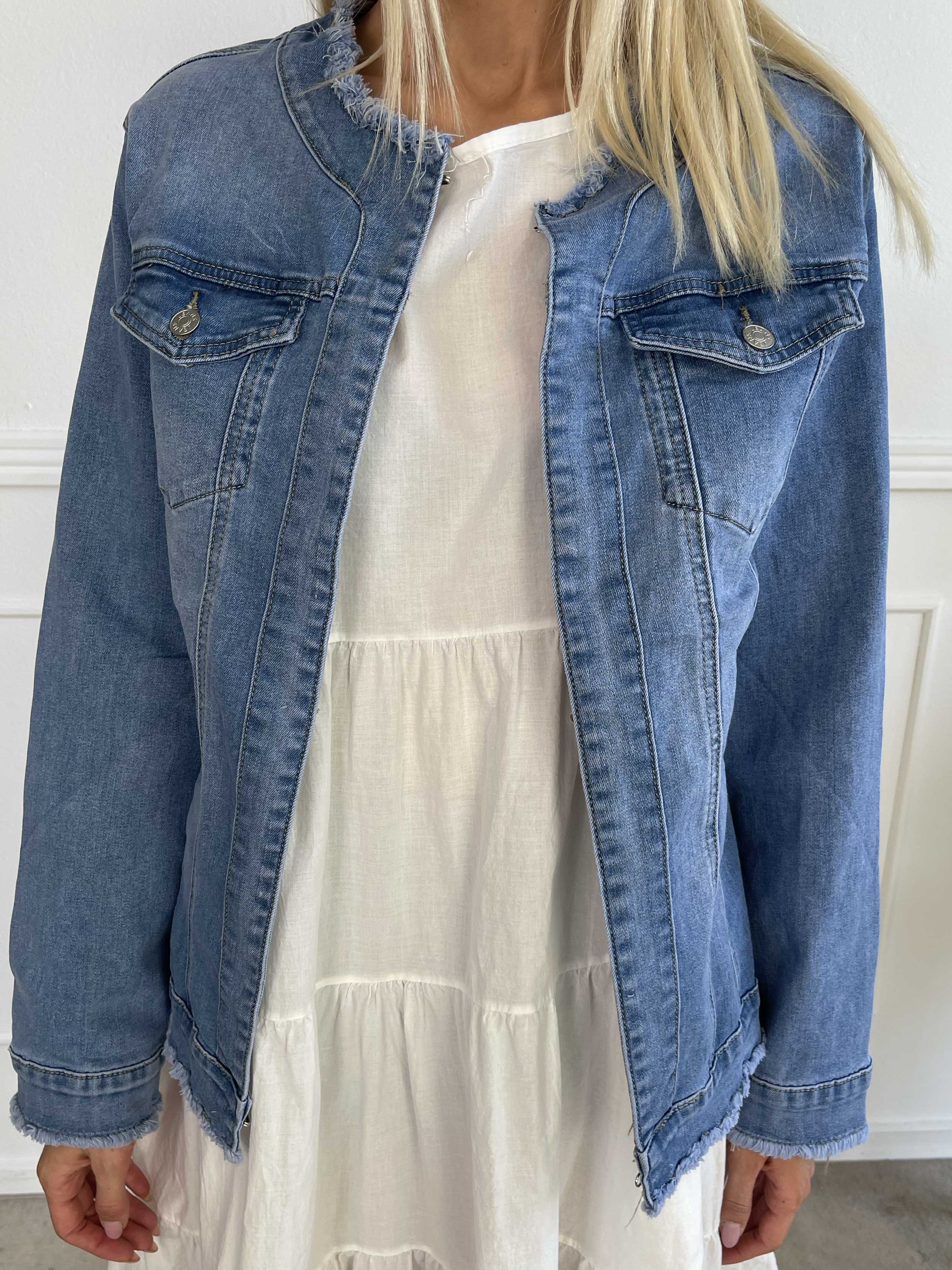 Vegas - Jeansjacka med stretch